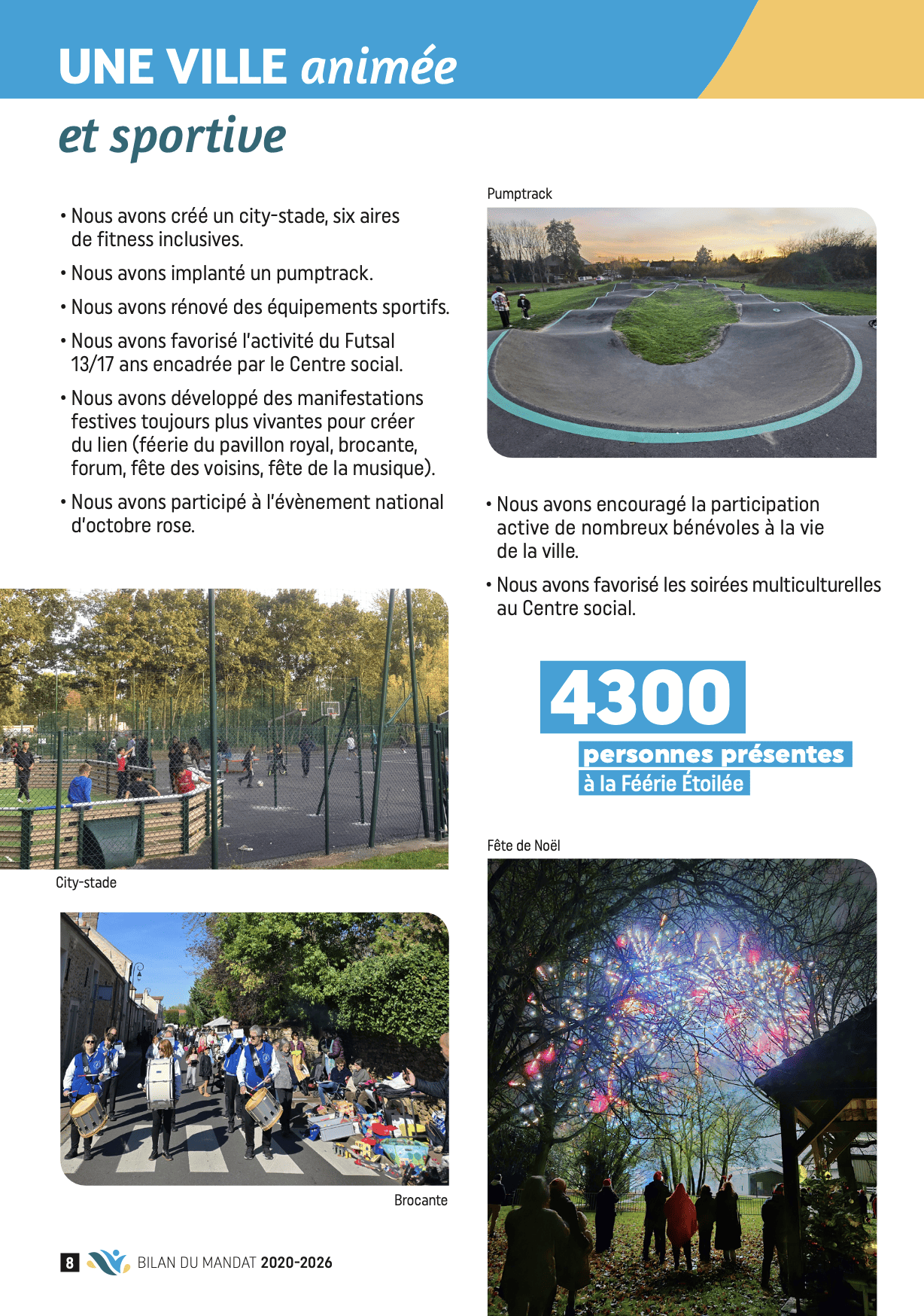 Bilan du mandat 2020-2026 - Page 8